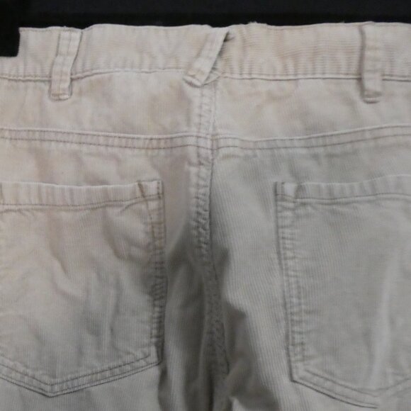 OLD NAVY - Boot-Cut | 36 x 30 | Beige Cotton Cords / Corduroy Casual Pants - Picture 10 of 15